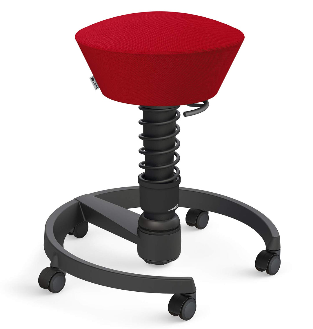 aeris Swopper – Ergonomischer Hocker – Bürohocker höhenverstellbar – Vielseitiger Schreibtischstuhl