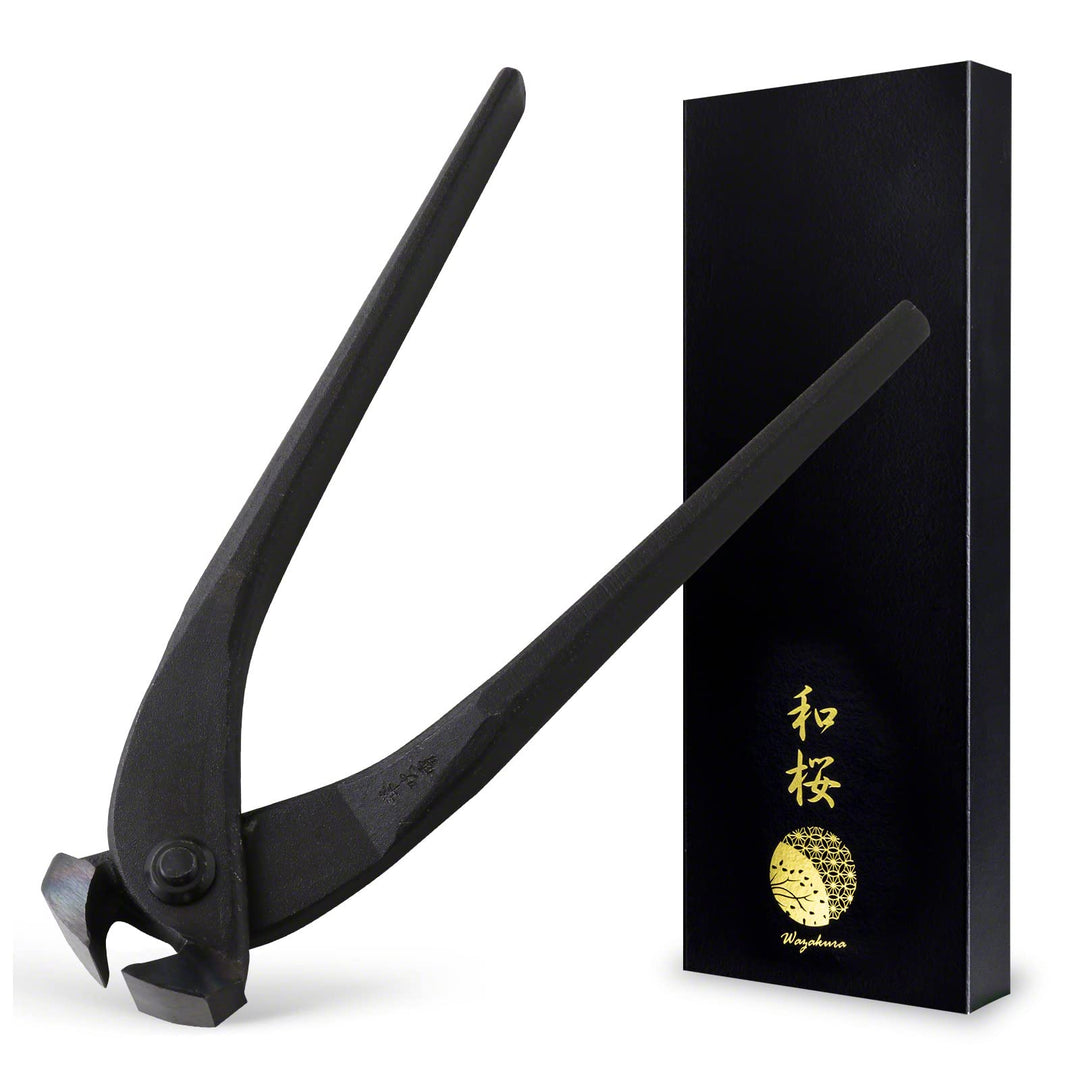 Wazakura Handgeschmiedete Seitenschneider-Zangen, Hergestellt in Japan, 8,25 Zoll (210 mm), Kuikiri