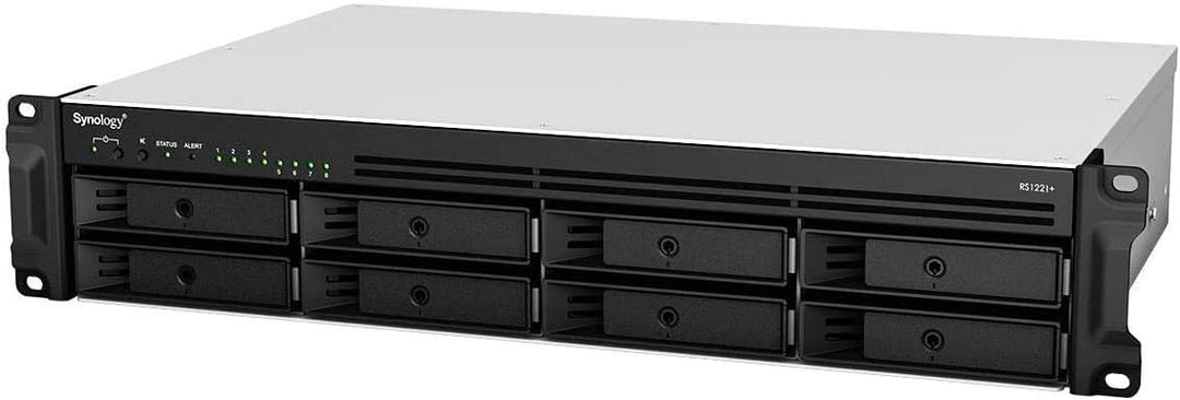 Synology RackStation RS1221+ NAS/Storage Server Rack (2U) Ethernet LAN Black V1500B