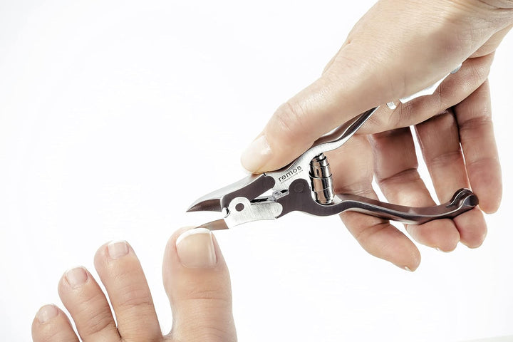 remos® Nagelzange mit Übersetzung aus Edelstahl 12 cm