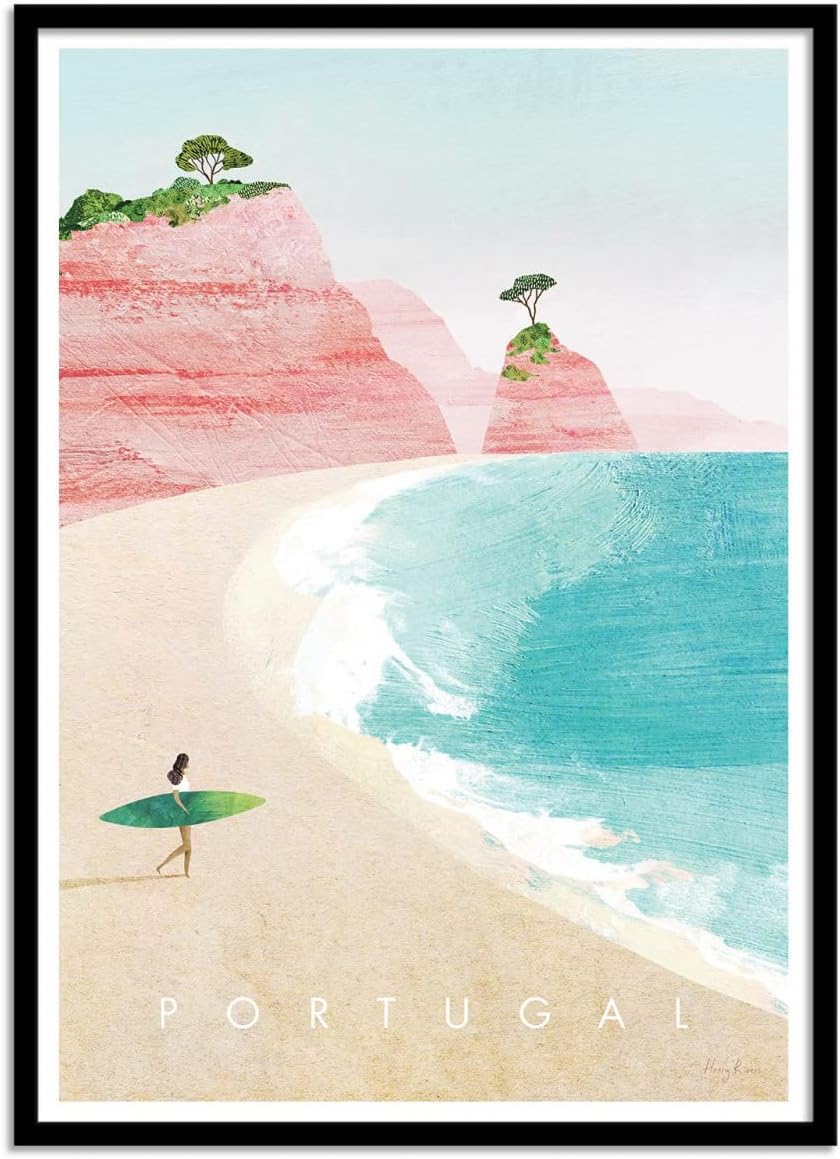 Wall Editions Art-Poster - Portugal - Henry Rivers