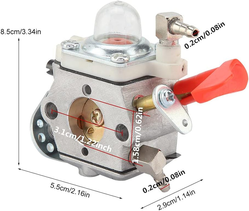 Duokon Carburetor Kit, Chemical Oil Tool Kit Ersatz Carburateur Pour Tronçonneuse Kohlenstoffmäher B