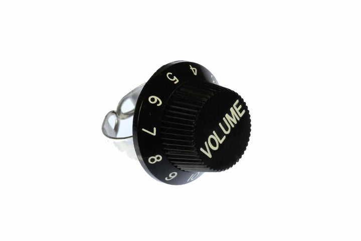 Miniblings Poti Potentiometer Volume Ring - Poti Potentiometer Volume - Handmade Modeschmuck I Finge