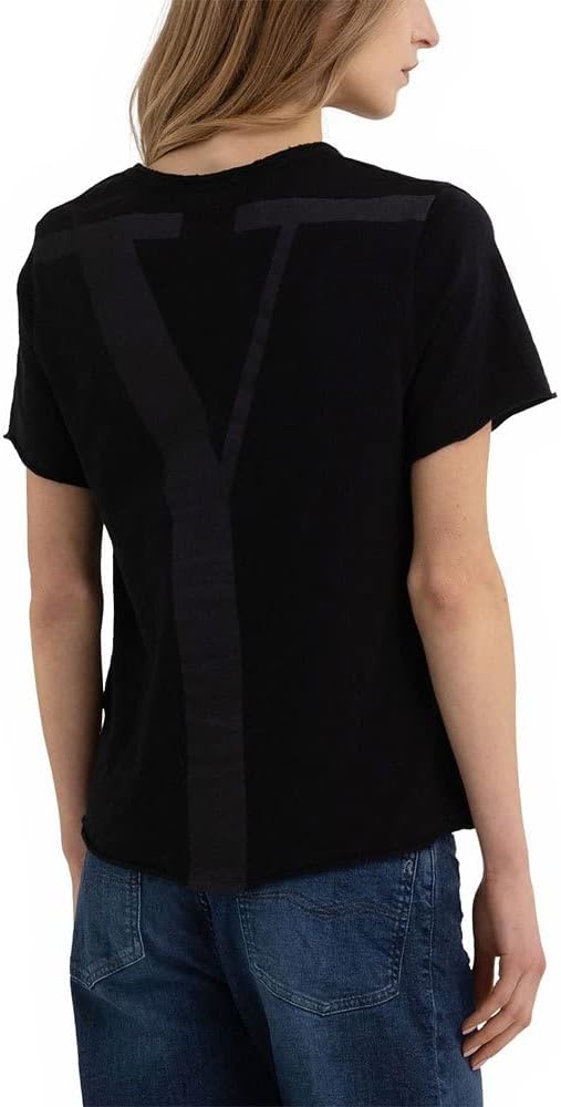 Replay Damen T-Shirt XS 098 Black, XS 098 Black
