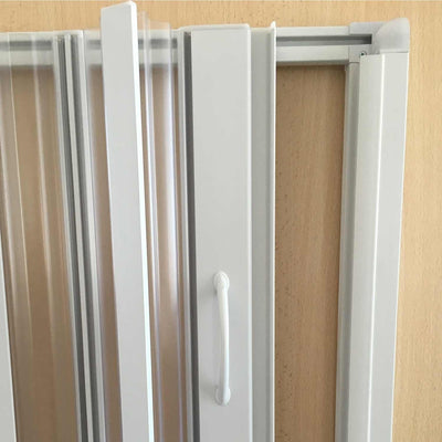 Forte Duschtür in PVC 60 cm H185 mod. Aura Seitlich, 60 CM