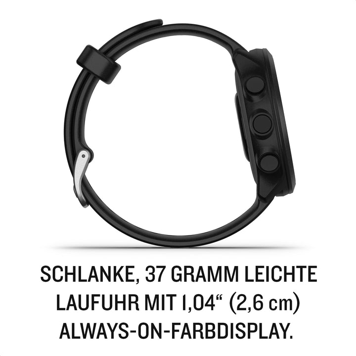 Garmin Forerunner 55 – GPS-Laufuhr mit 1,04“ Always-On-Farbdisplay, täglichen Trainingsempfehlungen,
