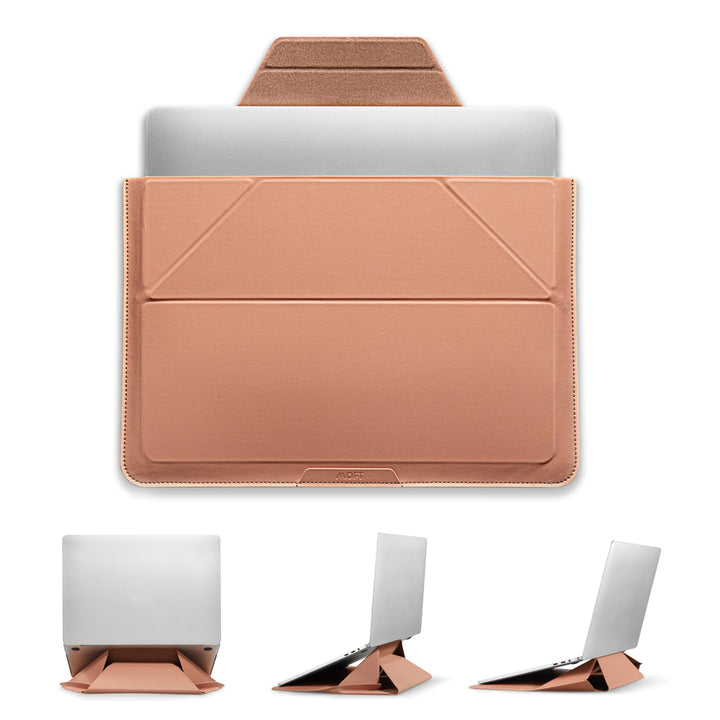 MOFT Laptoptasche und Ständer, Erweiterbarer Stauraum Tasche für 13-14 Zoll Notebook, Hülle Kompatib