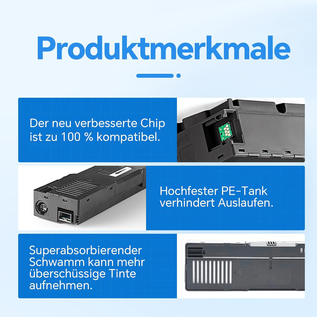 G01 MC-G01 Wartungsbox Kompatibel mit Canon MAXIFY GX6010 GX7010 GX6020 GX7020 GX6030 GX7030 GX6040