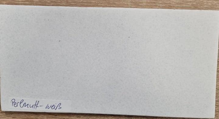 Eleganteinrichten Blumenkübel Fiberglas Schale D46xH16cm Perlmutt weiss.