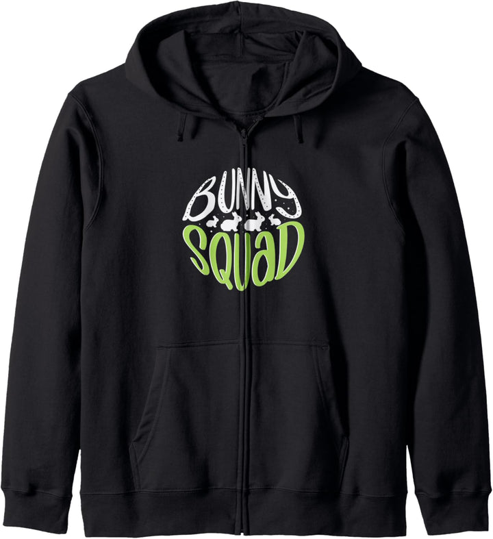 Niedliches Kaninchen Squad Bunnies Pet Kapuzenjacke