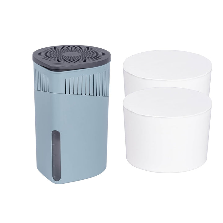 WENKO Raumentfeuchter Mod. Drop Set leistungsstarker Luftentfeuchter mit 2 x 1 kg Granulat-Block ide