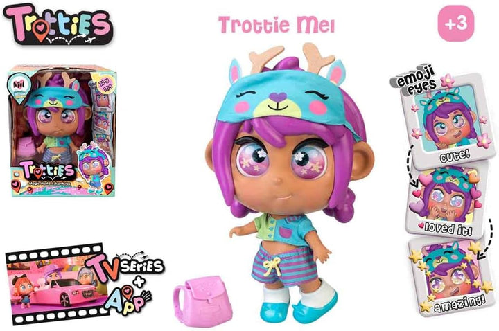 Trotties Mel, Mehrfarbig, Einheitsgrösse (Famosa TFT09000)