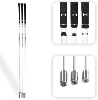 HEROGOLF Speed-Sticks - Der Golf Schwungtrainer fr mehr Geschwindigkeit, l„ngere SCHL„ge und EIN bes