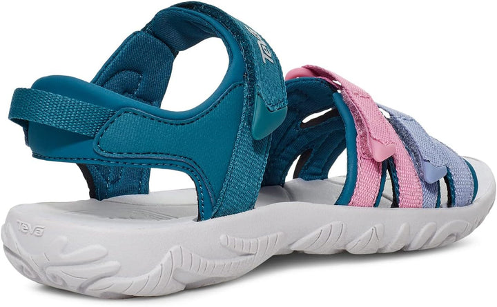 Teva Mädchen Tirra Kids Sportsandale, 28 EU Blue Coral Multi