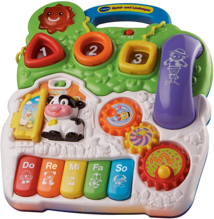 Vtech Baby Abenteuer Spieltisch –12-36 Monaten & Baby Spiel- und Laufwagen – Lauflernwagen mit regul
