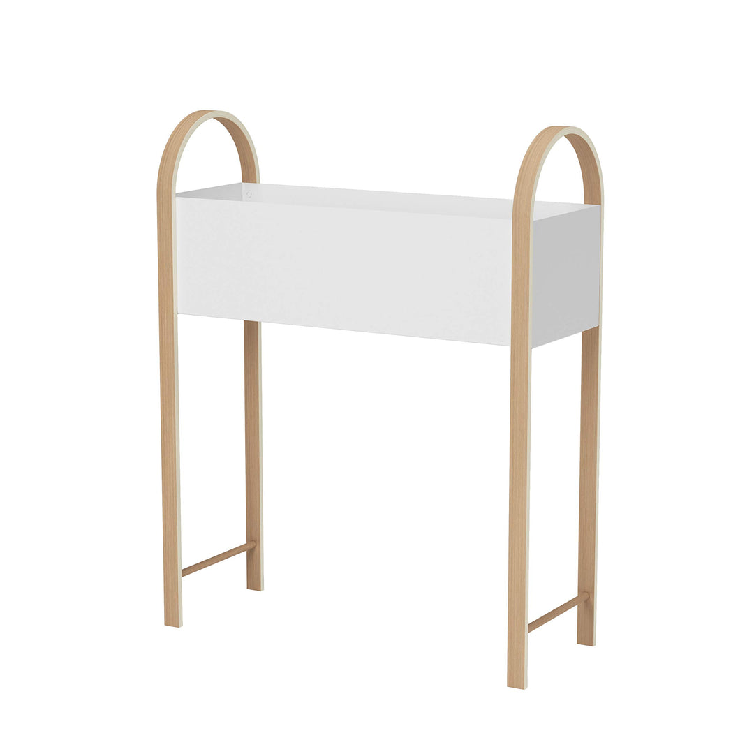 Umbra Bellwood Blumenkasten, Aufbewahrungsbox, Pflanzkasten, Pflanzkübel und Hochbeet aus Metall mit
