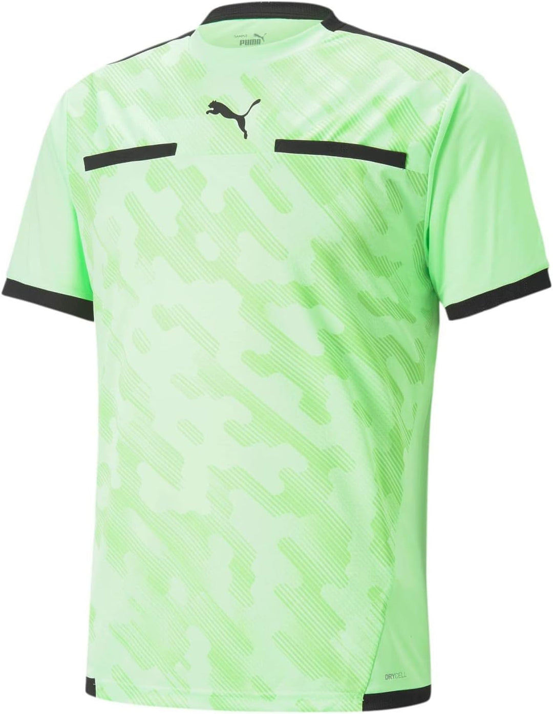 PUMA Herren Teamliga Schiedsrichtertrikot Schiedsrichter-Shirt L Fizzy Lime-puma Black, L Fizzy Lime