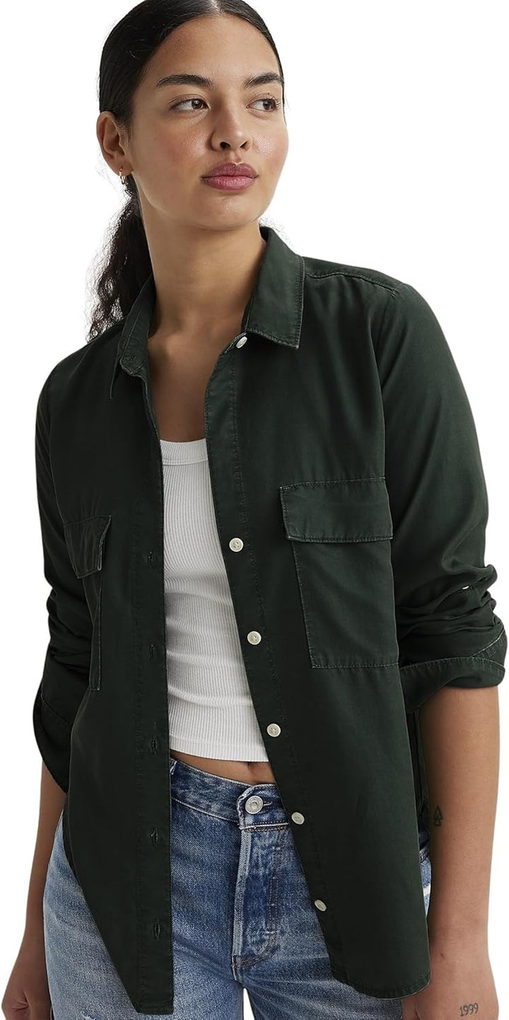 Levi's Damen Doreen Utility Shirt XS Black Sand Gd 1 - Black, XS Black Sand Gd 1 - Black