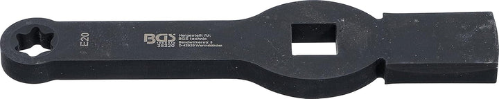 BGS 35320 | Schlag-Ringschlüssel | E-Profil (für Torx) | mit 2 Schlagflächen | SW E20 Schlüsselweite