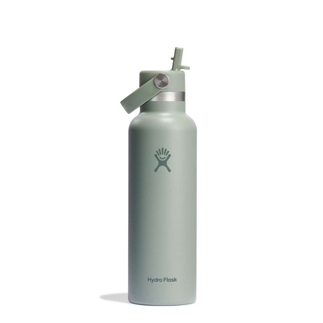 Hydro Flask - Standard Mouth Water Bottle 621 ml (21 oz) - Vacuum Insulated Stainless Steel Water Bo