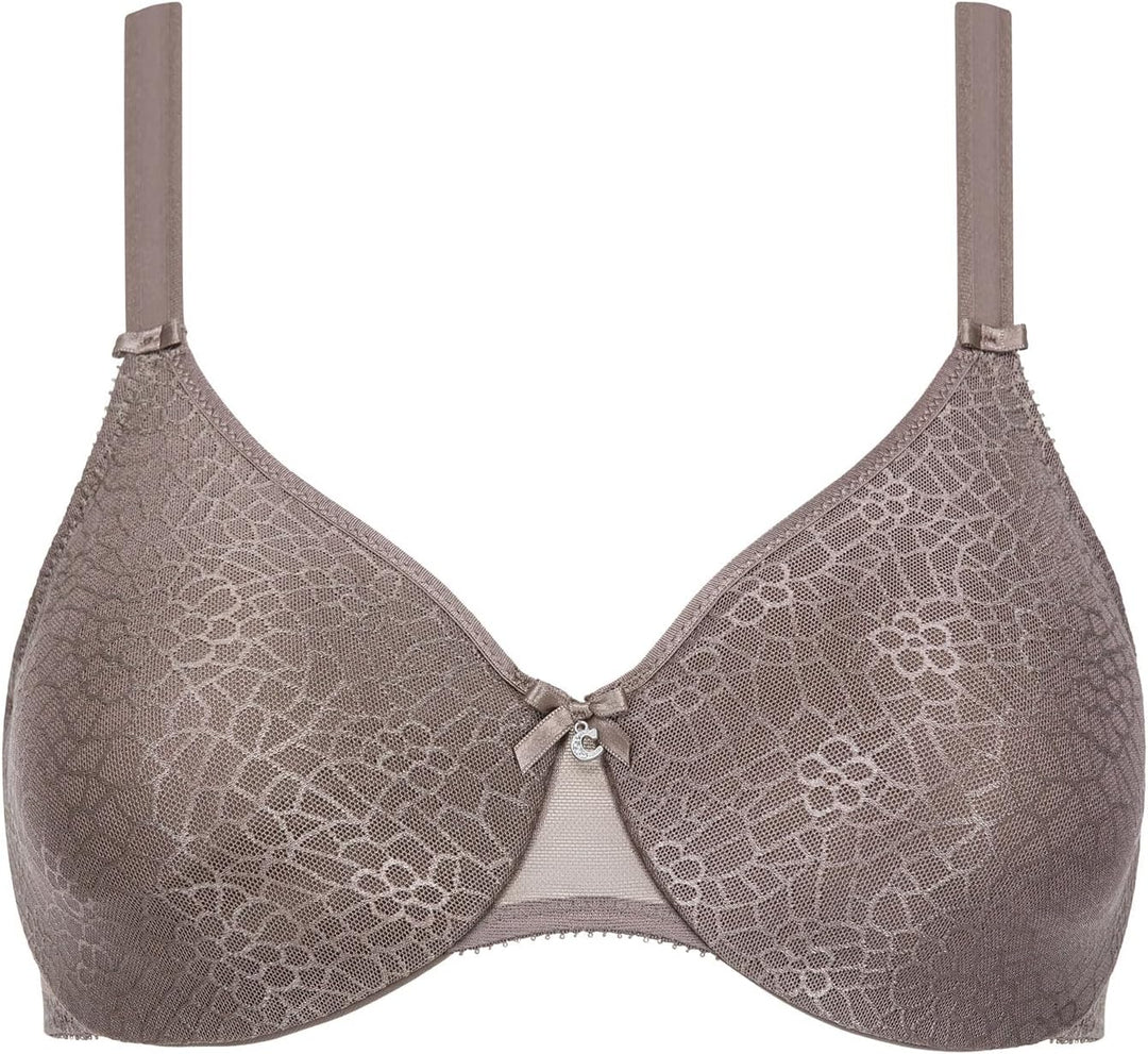 Chantelle C MAGNIFIQUE, Sehr Bedeckender Gemoldeter BH, Unnsichtbare Unterwäsche für Damen 75F Capuc