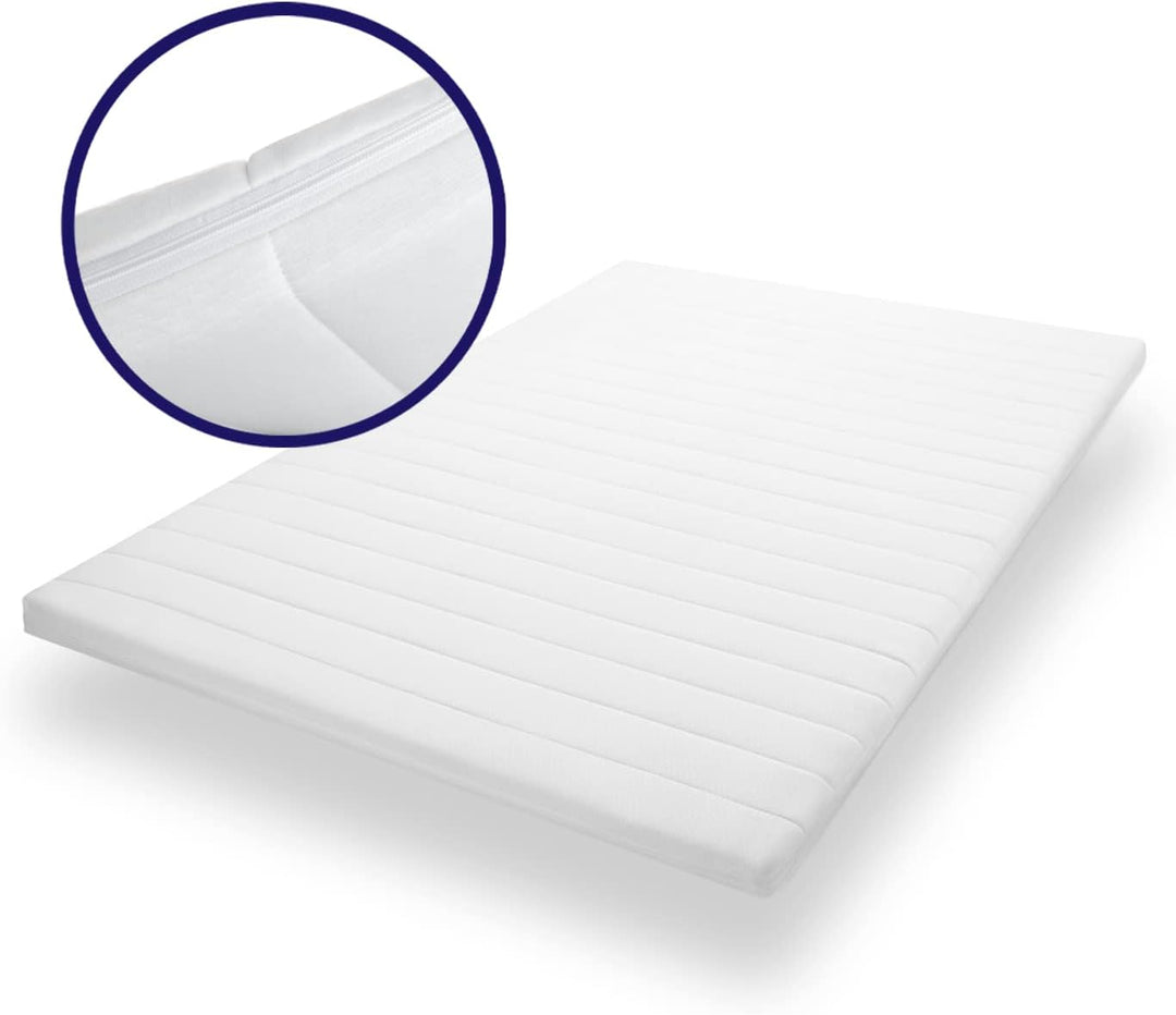 Mister Sandman Topper 90x190, Ergonomische Matratzenauflage, Kaltschaum Topper weich, Bequeme, atmun