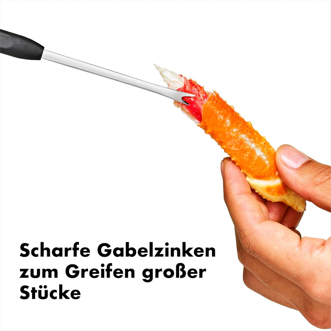 OXO Good Grips 4er-Pack Meeresfrüchtegabeln Meeresfrüchte-Picke, Meeresfrüchte-Picke