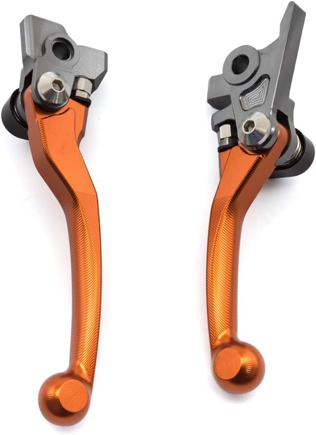 FXCNC CNC Aluminum 3D Dirt Bike Pivot Brake Clutch Levers Compatible with FE450 FE550 FE650 2006-200