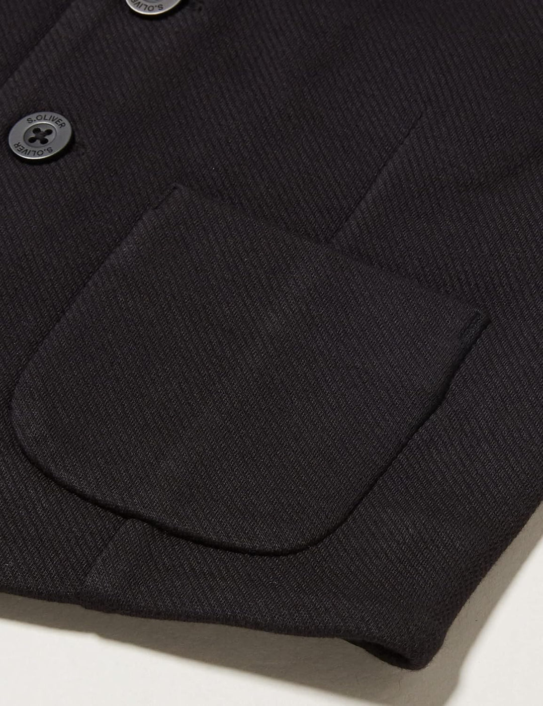 s.Oliver Jungen Weste 140 Schwarz, 140 Schwarz