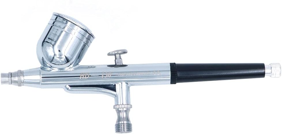 0,3 mm Schwerkraftzufuhr Dual-Action-Airbrush-Farben-Set
