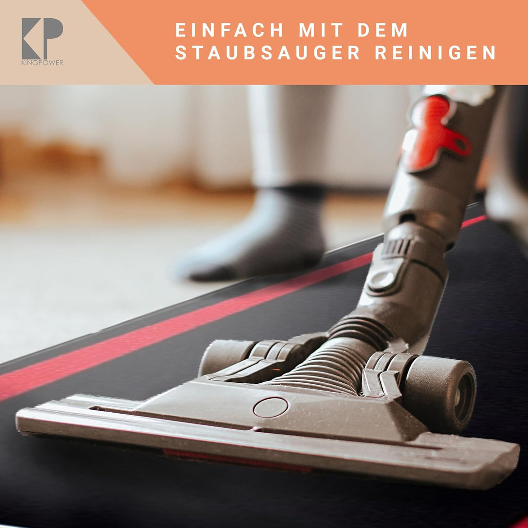 Kingpower Dartteppich mit Abwurflinie, Dart Zubehör mit Motiv, Dartmatte mit Oche, pflegeleichter Te