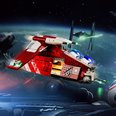 Led Licht Set für Lego The Clone Wars Coruscant Guard Gunship 75354 (Kein Lego), Dekorationsbeleucht