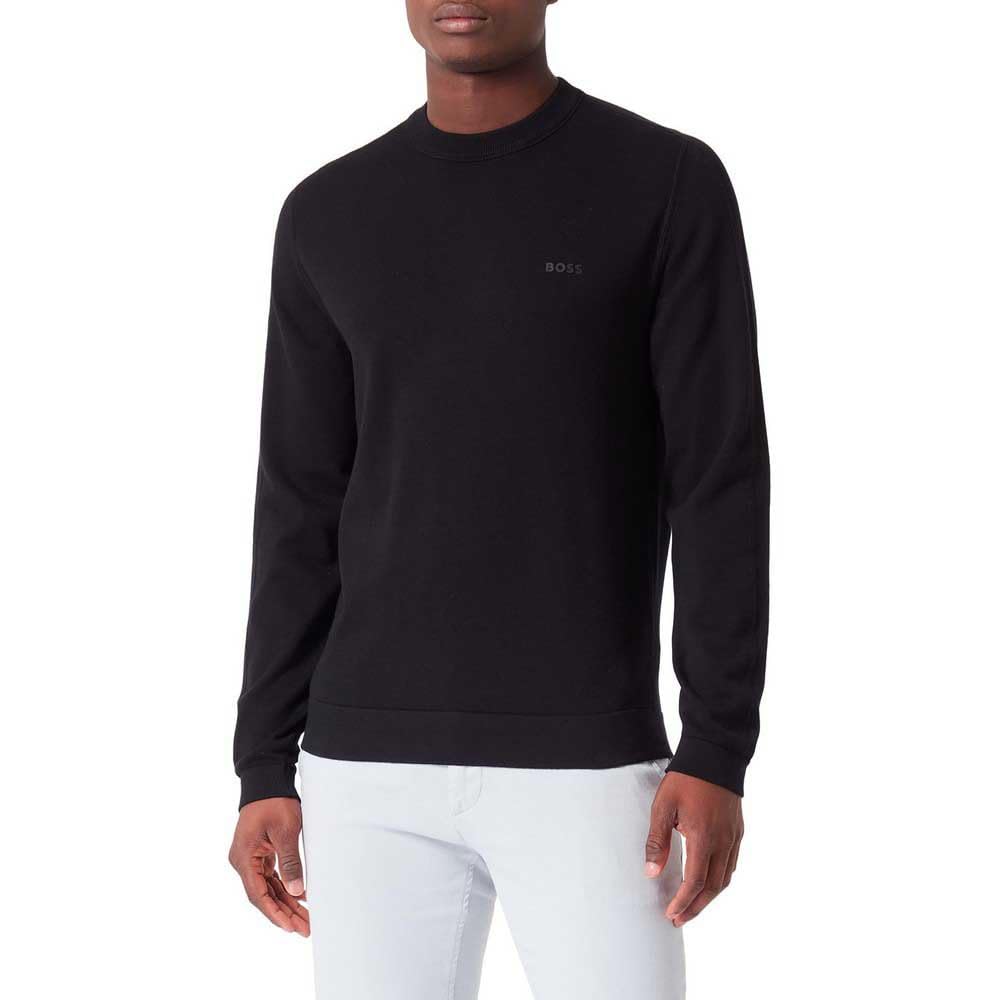 BOSS Herren Amotore Knitted-Sweater S Black1, S Black1