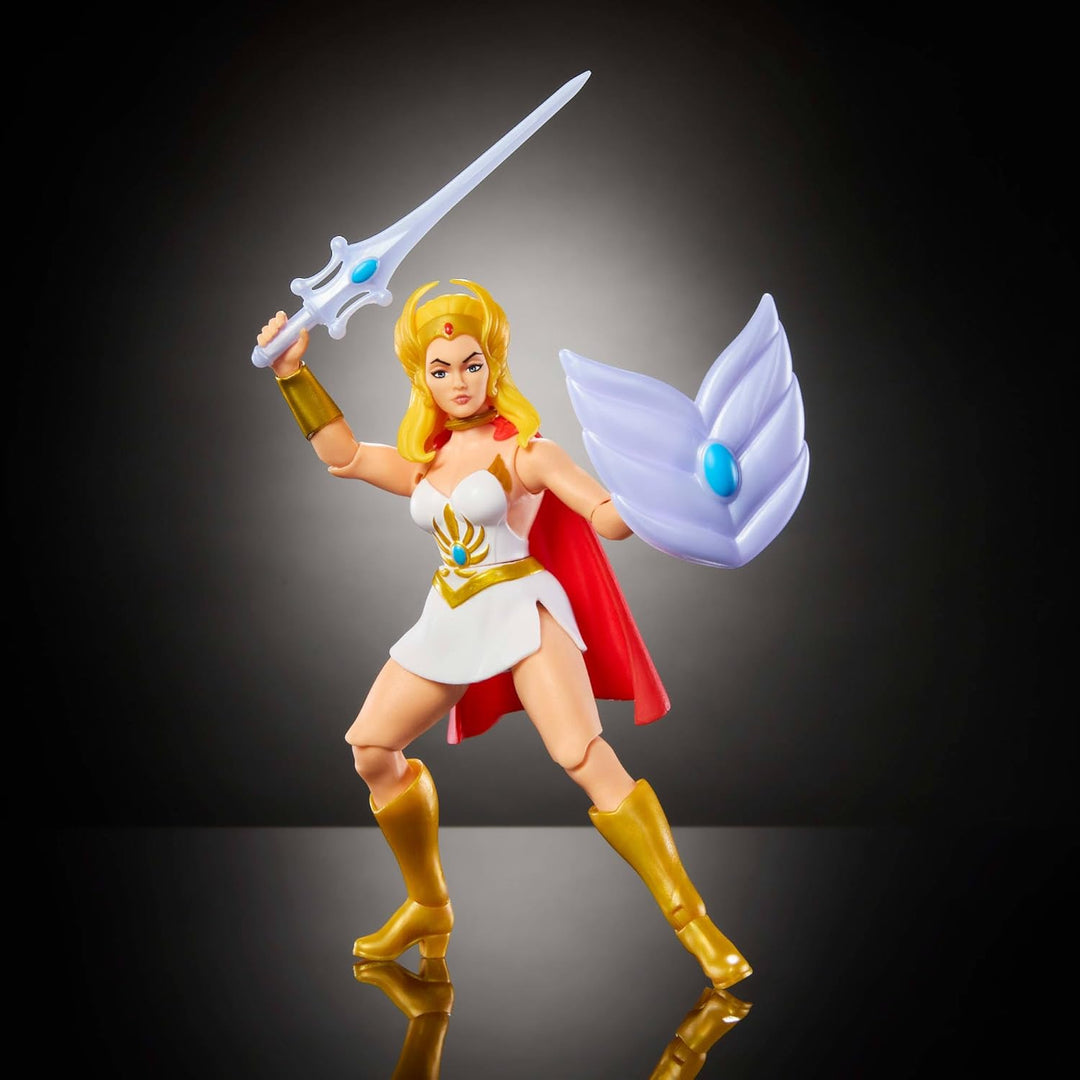 Masters of the Universe Origins Actionfigur She-Ra aus der Cartoon-Kollektion, ca. 14 cm gross, Held