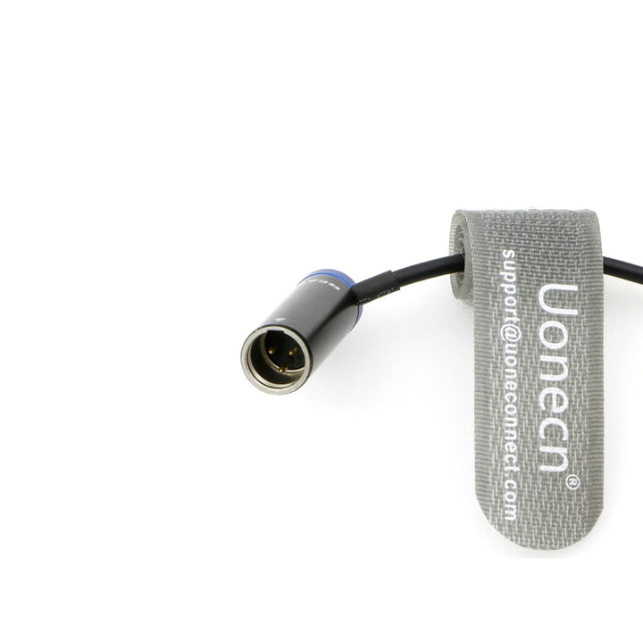 Uonecn Mini-XLR-3-Pin-Stecker auf Rechtwinklig Verriegelbares TRS-3,5-mm-Audiokabel mit Niedrigem Pr