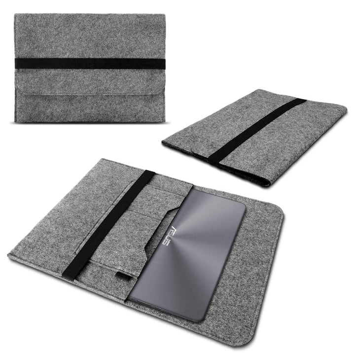 Schutzhülle kompatibel für Asus Zenbook Pro Duo 15 (UX582) Sleeve Hülle Tasche Filz Innentaschen Lap