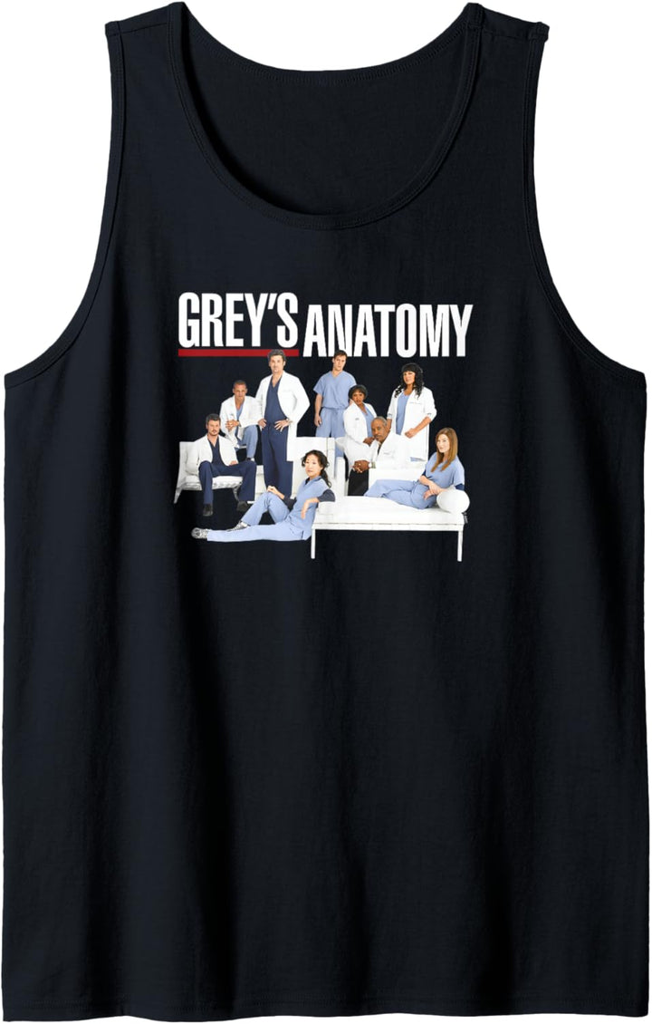 Grey's Anatomy Gruppe mit Logo Tank Top