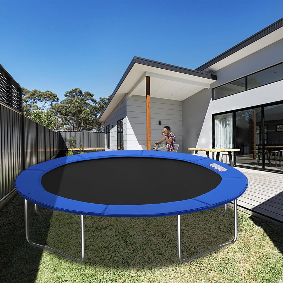 Froadp Trampolin Randabdeckung Ø244cm-305cm-366cm Sicherheitsmatte Abdeckung Kantenschutz UV-beständ