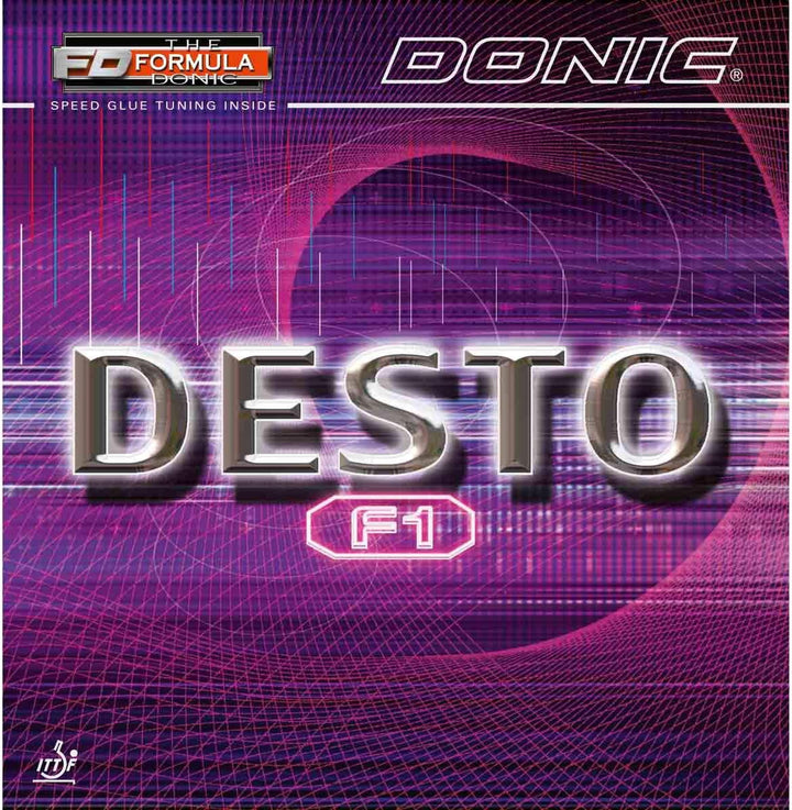 Donic Belag Desto F1 rot 2,0 mm, rot 2,0 mm