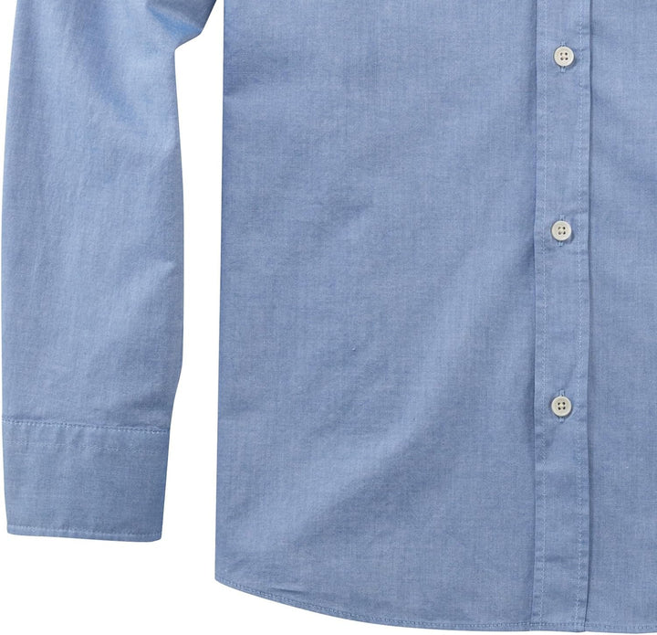 OLYMP Herren Freizeithemd Langarm Casual,Oxfort,Regular fit,Button-Down-Kragen,bleu 11,XXL