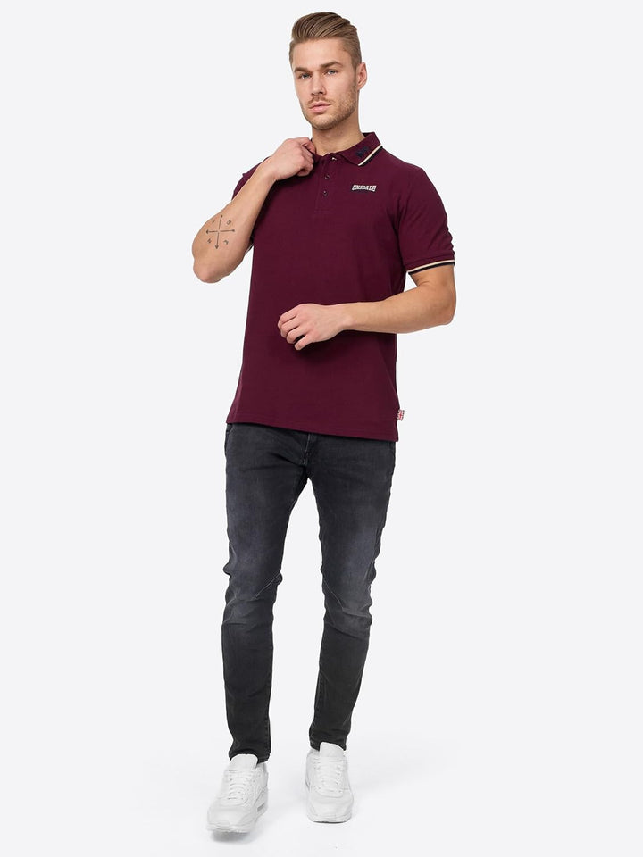 Lonsdale Herren Lion T-Shirt Oxblood S, Oxblood S