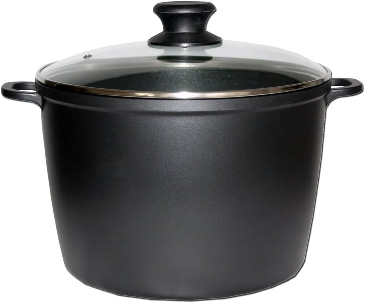 Topf Kochtopf, 10 Liter, Aluminiumlegierung, mit Antihaftbeschichtung, Schmortopf, D:28 cm, H: 20 cm
