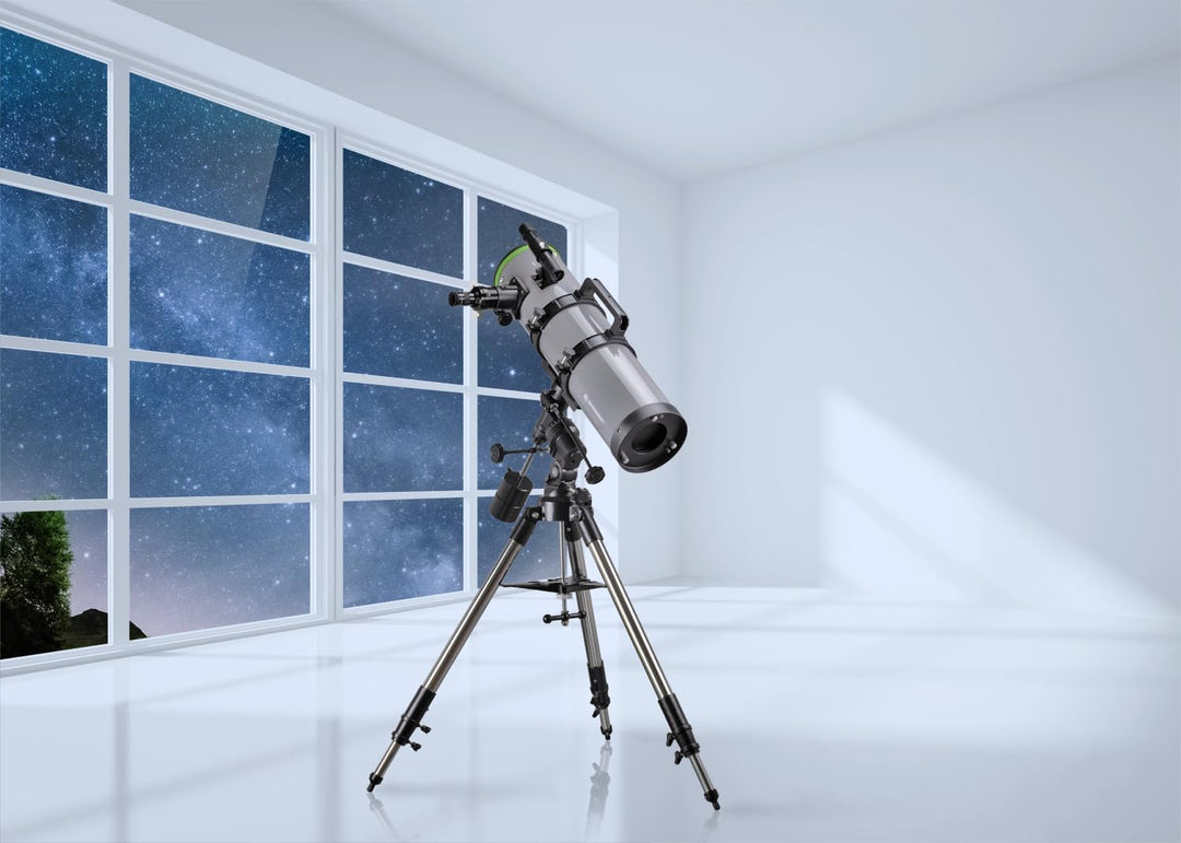 Bresser Space Explorer 150/750 Teleskop mit EQ-3-Montierung für Einsteiger