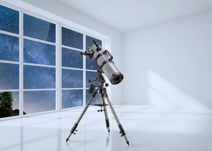 Bresser Space Explorer 150/750 Teleskop mit EQ-3-Montierung für Einsteiger