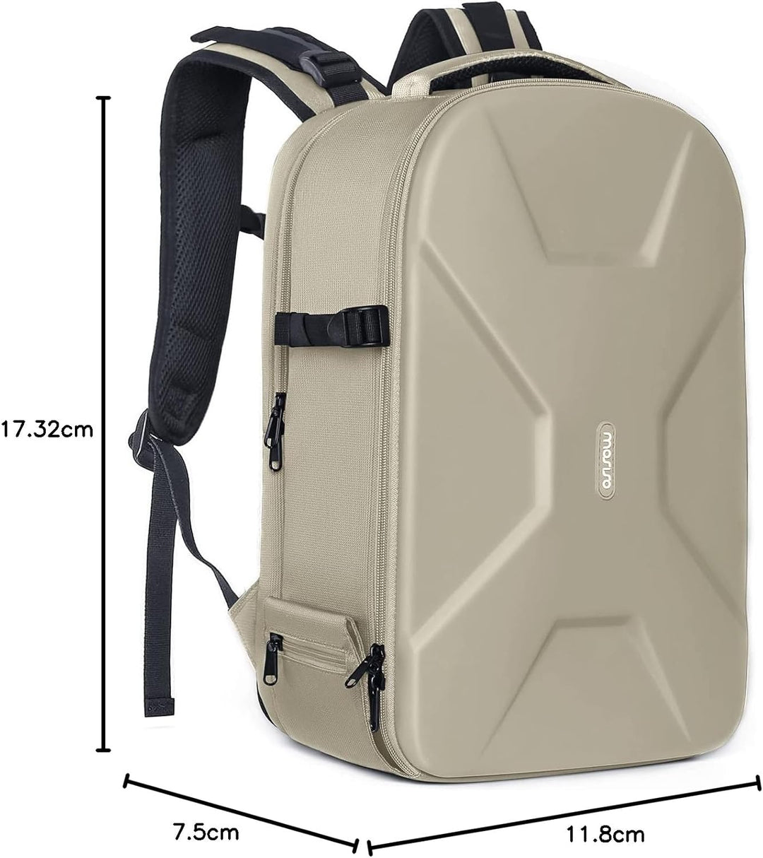 MOSISO Kamera Rucksack, DSLR/SLR/Spiegellose Fotografie Kameratasche 15-16 Zoll wasserdichte Hartsch