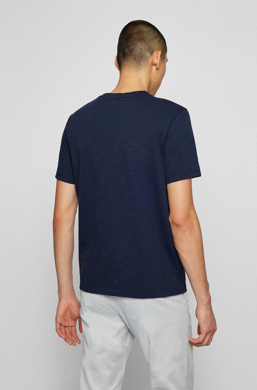 BOSS Herren Tegood T-Shirt L Dark Blue404, L Dark Blue404
