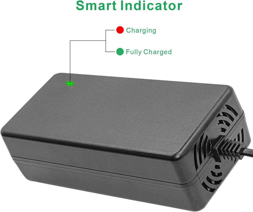 54.6V 2A Li-Ion Ladegerät mit DC Kopf, 3 Pin XLR, 3P GX16, 3P GX12, 3P Plug Netzadapter A-DC, A-DC