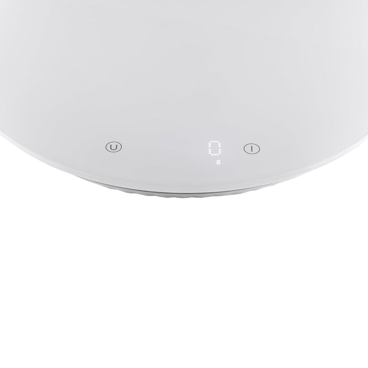 Alessi Plissé MDL16 W - Design Digital-Küchenwaage Aufhängung mit Wandhalterung, aus Thermoplastisch