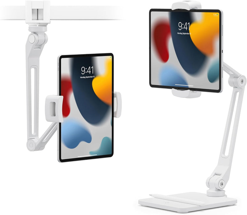 Twelve South HoverBar Duo (2nd Gen) for iPad/iPad Pro/Tablets | Adjustable Arm with New Quick-Releas