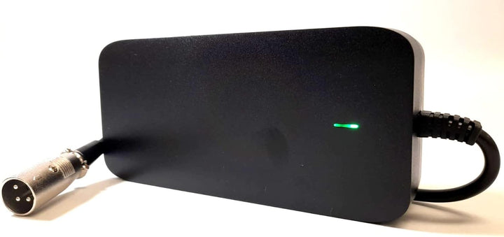 Enerpower Ladegerät Li-Ion 58,8V 3A 180 Watt (XLR-3, DC Rundstecker 5,5 x 2,5 mm) für 14S Li-Ion Akk